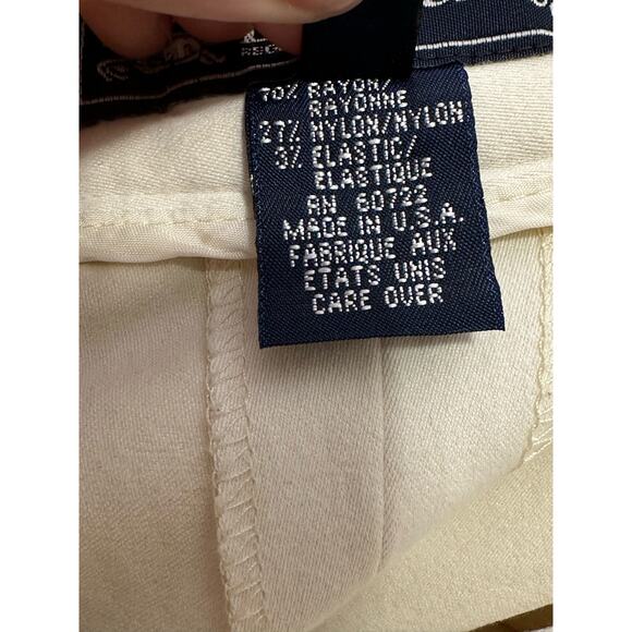 Burberry's vintage cream blazer and pants set suit size 14P - Picture 3 of 16